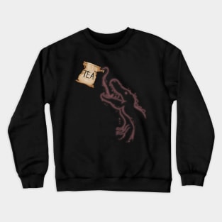 Tea-Rex T-Rex Tea Powder Drawing Crewneck Sweatshirt